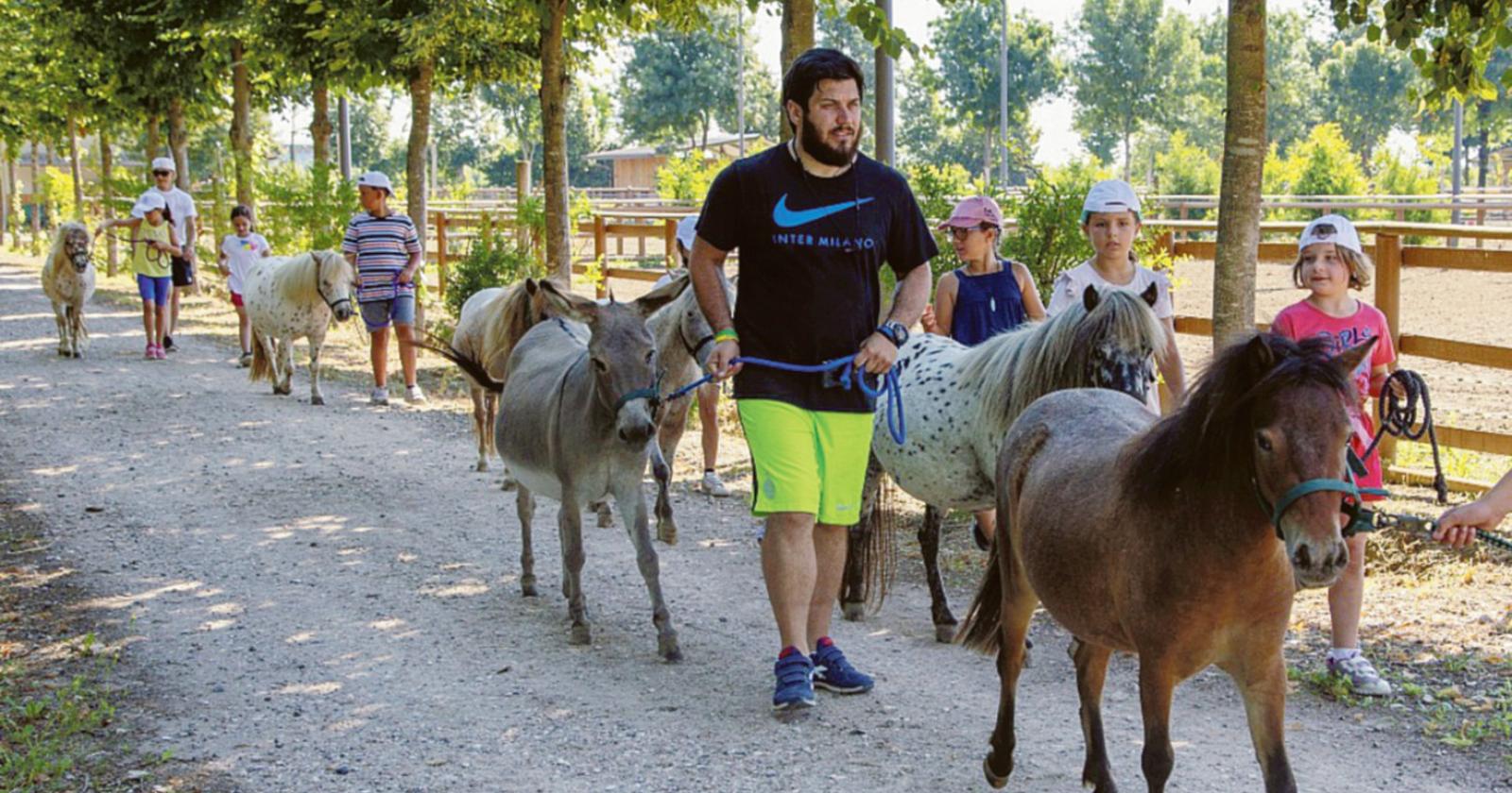 Centro estivo tra lama e natura