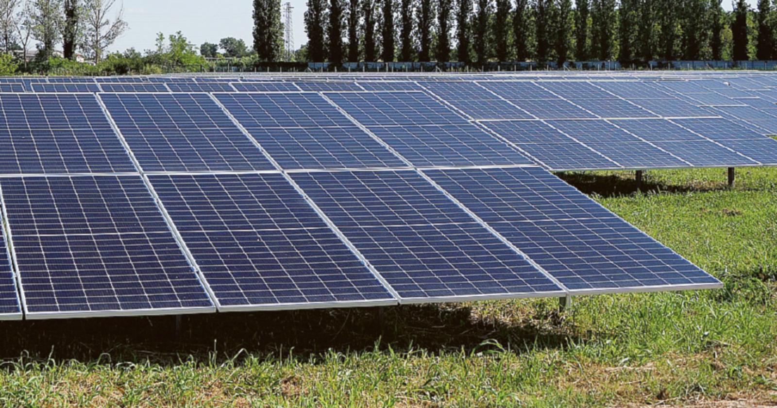 Solare, nuovi progetti su 136 ettari