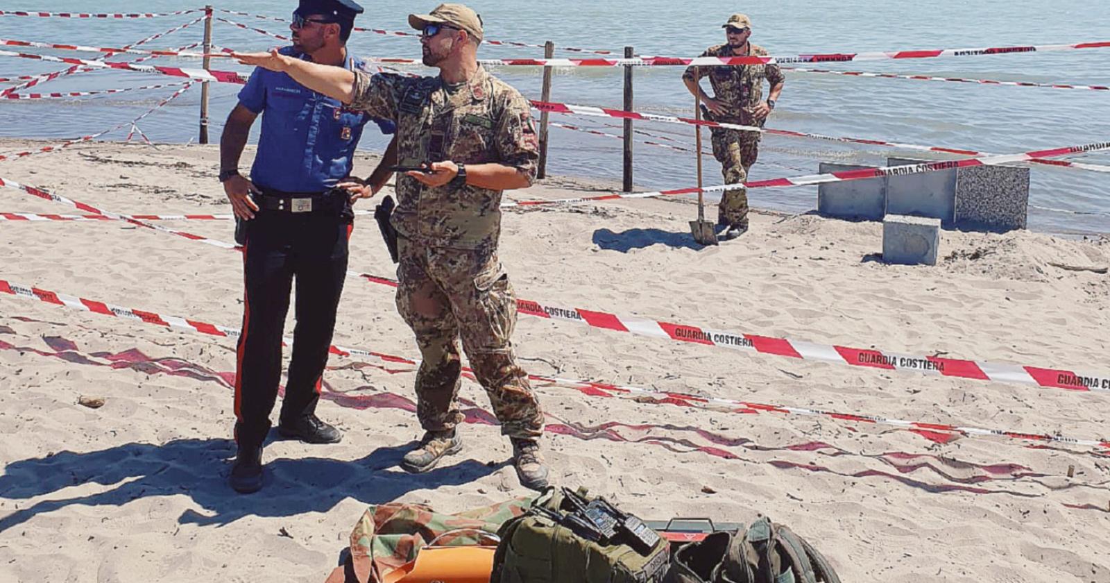 “Quelle bombe arrivano con le mareggiate"