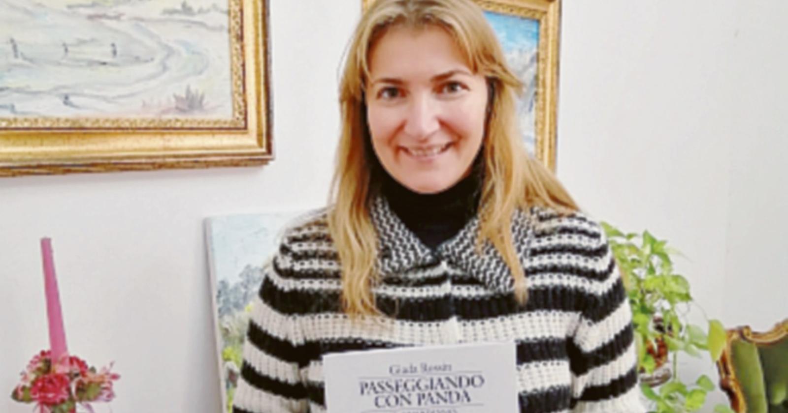 Giada Rossin al firmacopie 
