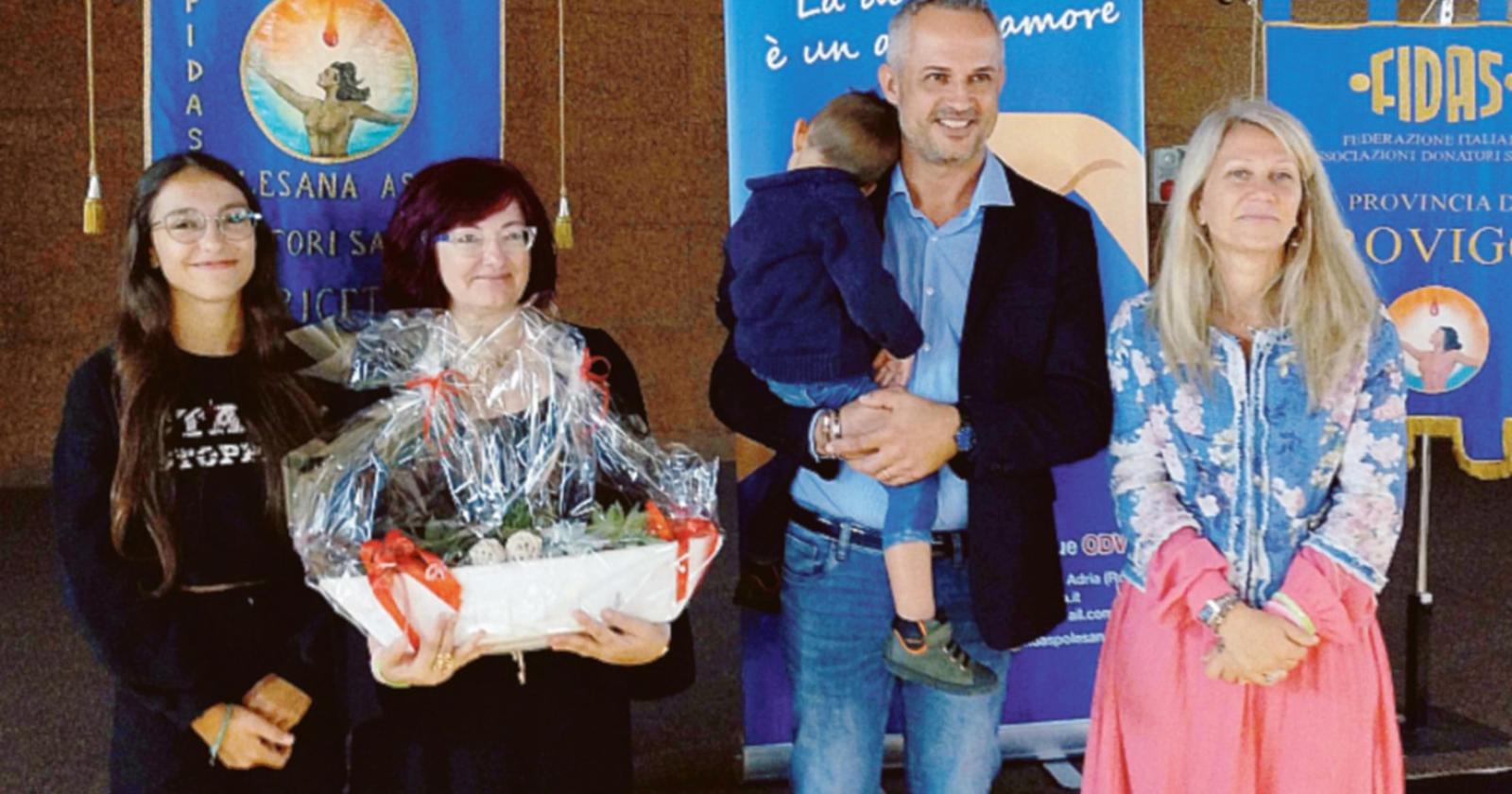 Baricetta in festa con i donatori
