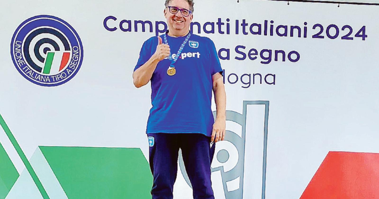 Riccardo Romani si veste d’oro