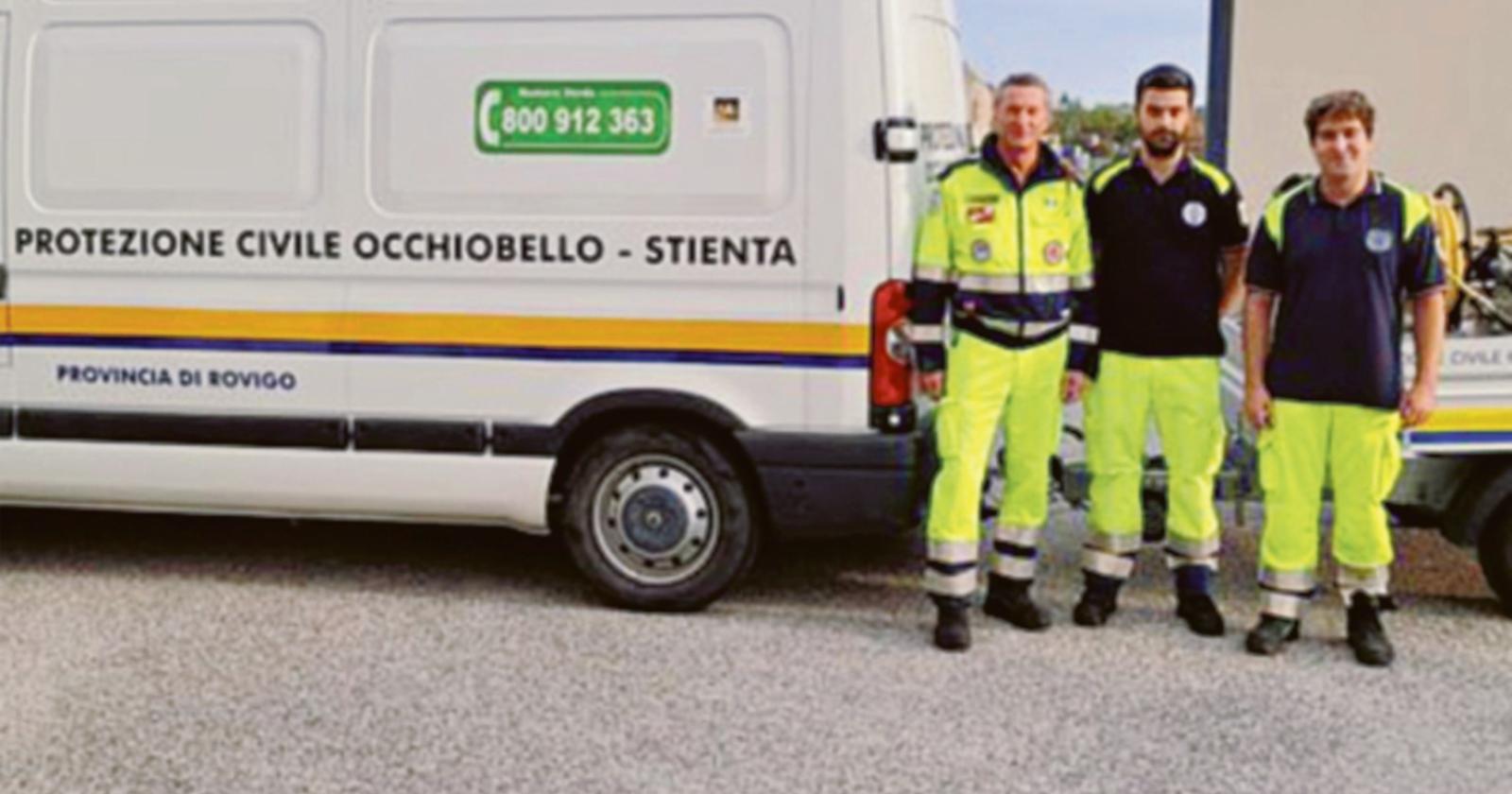 Volontari in soccorso alla Romagna