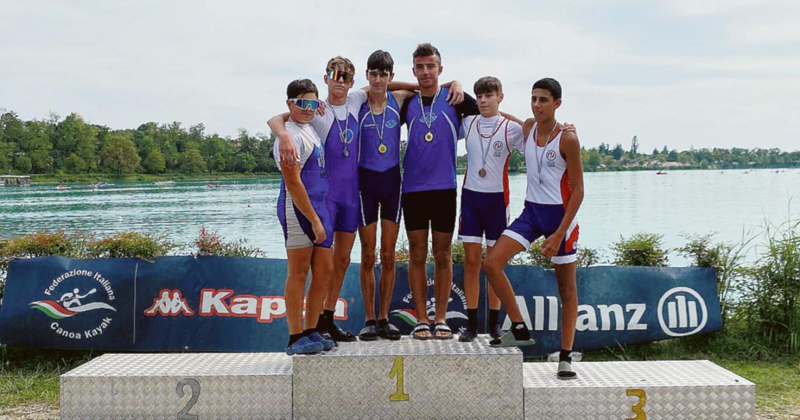 Canoe Polesine Rovigo, incetta di podi