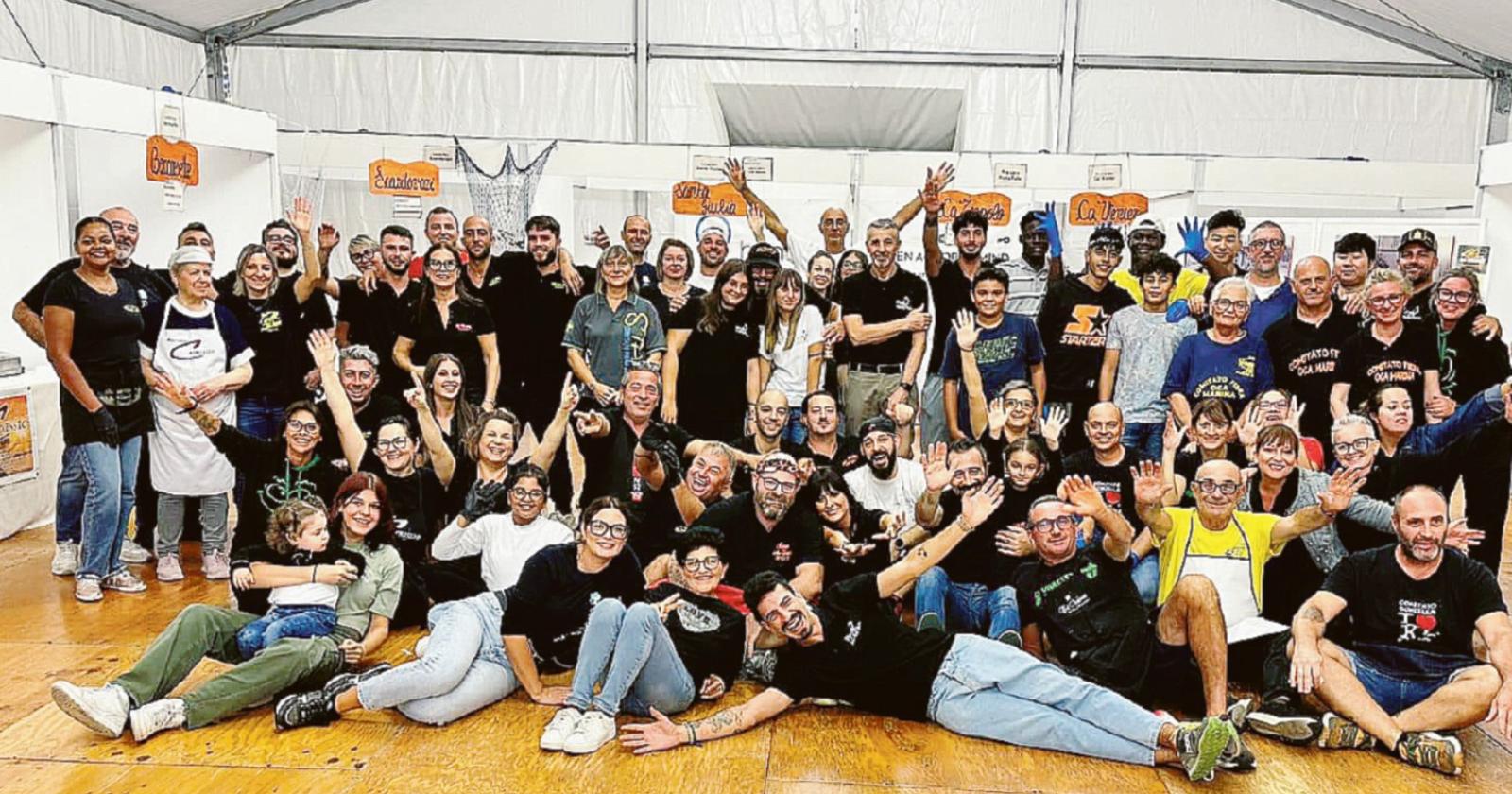 Una festa da record, “grazie”