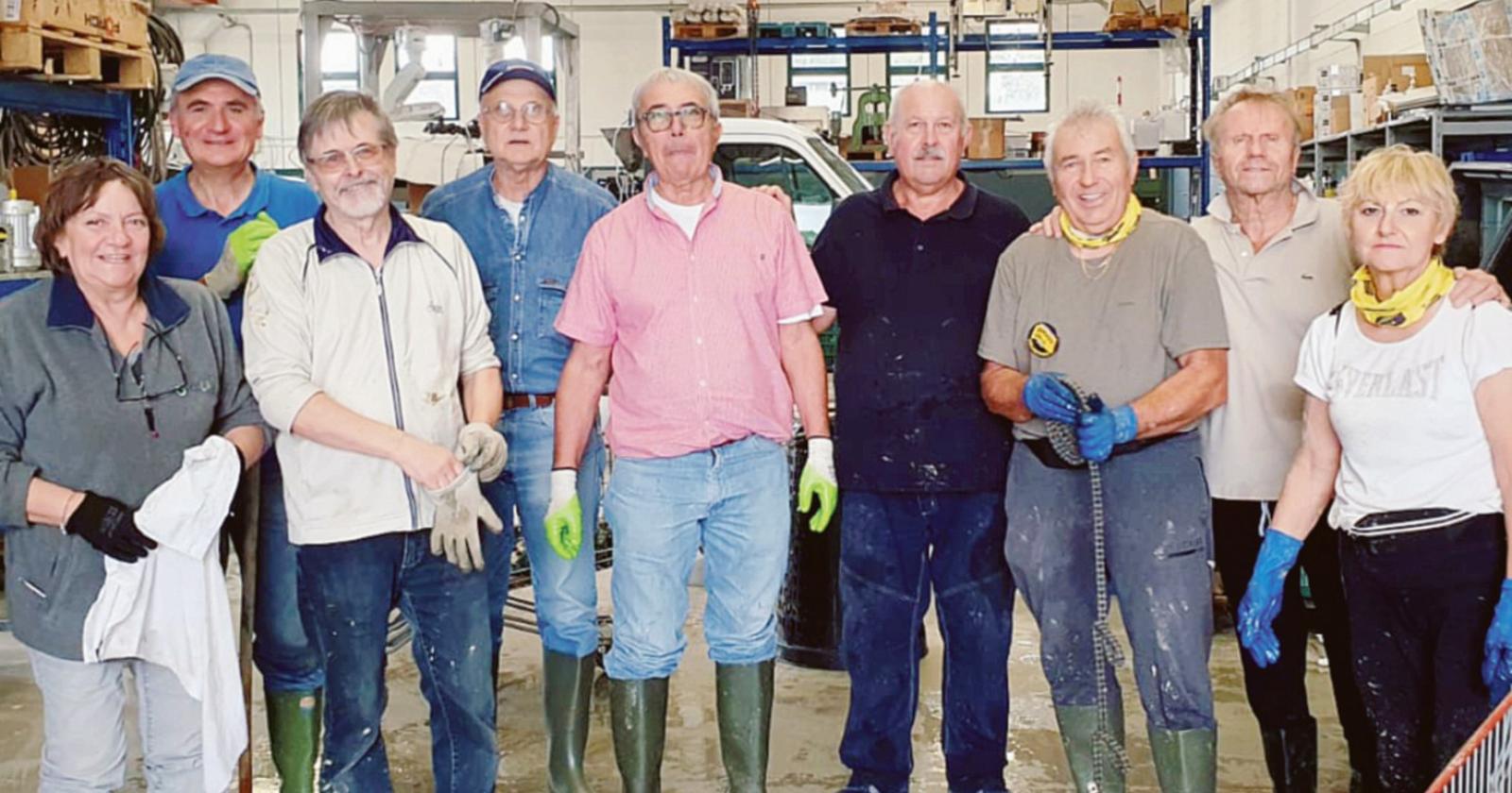 Da Rovigo alla Romagna per aiutare