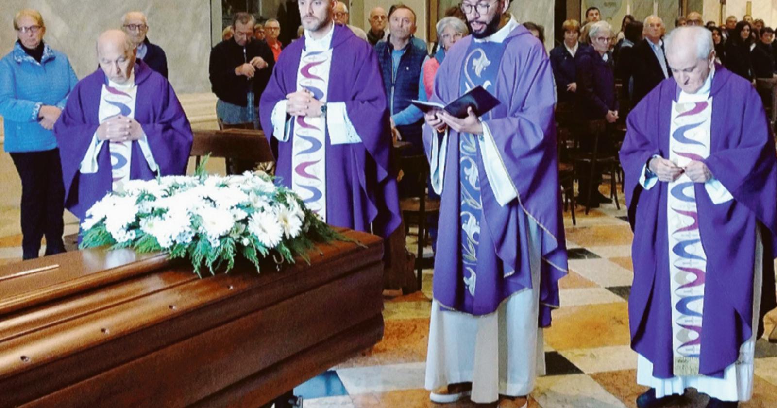 L’addio a Francesco Spinello