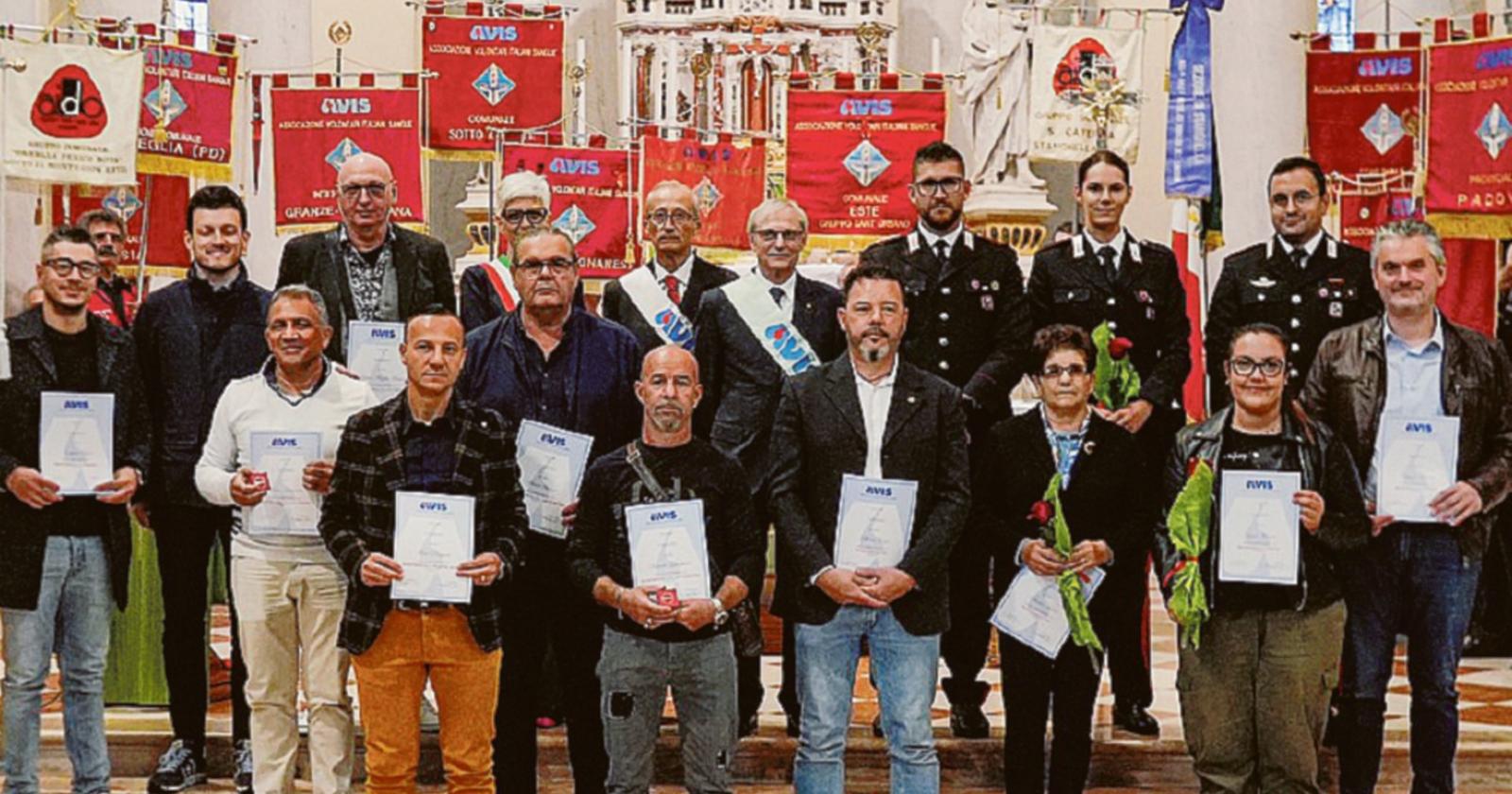 La festa dei donatori Avis