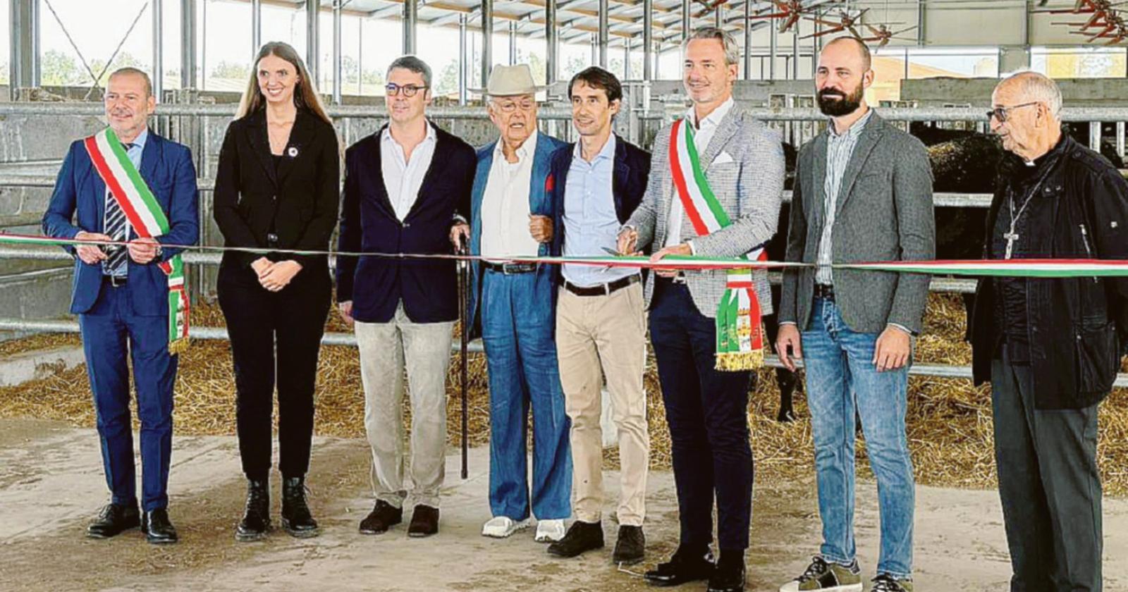 Ecco la stalla delle supermucche!