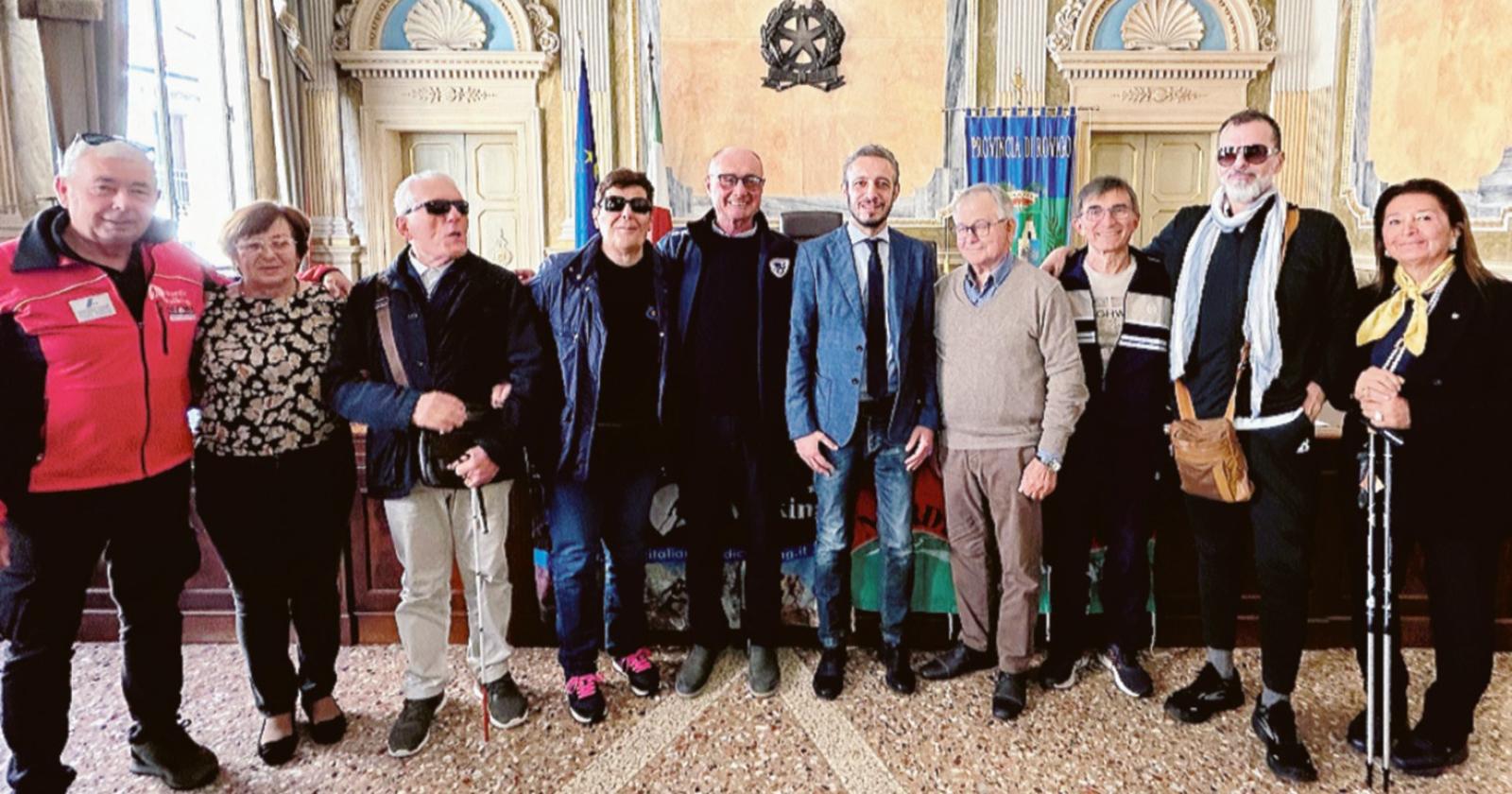 100 chilometri con gli occhi del cuore