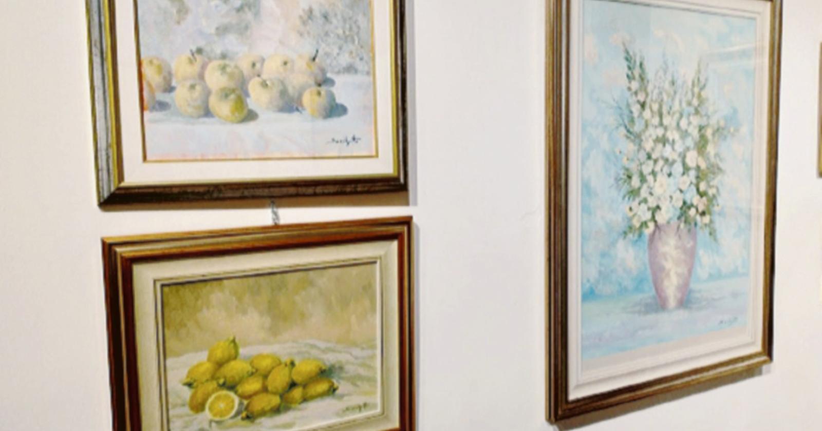 Corso di pittura collettiva all’atelier 