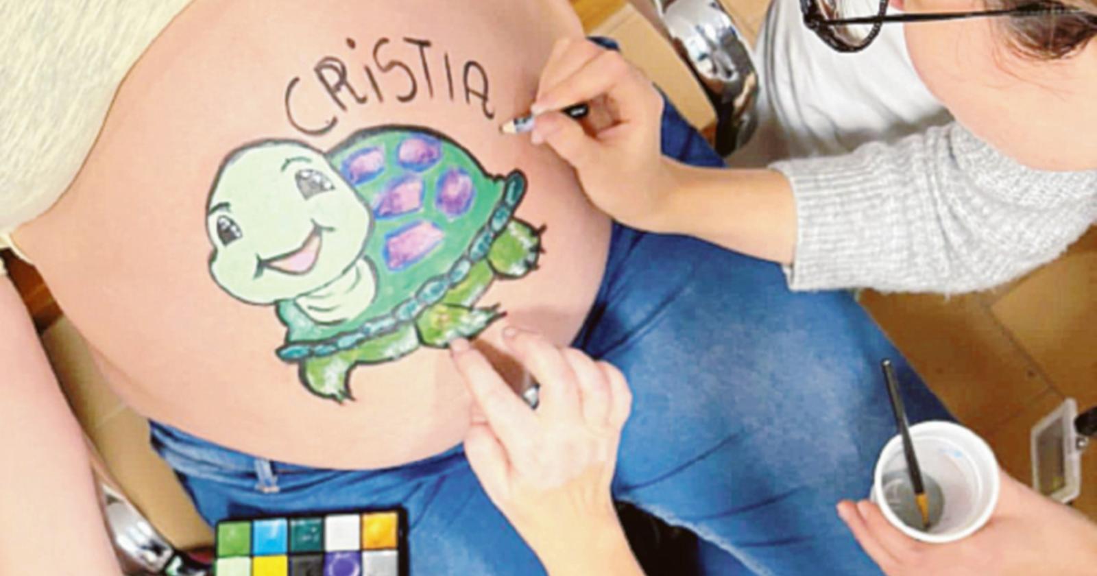 Pance colorate in ospedale