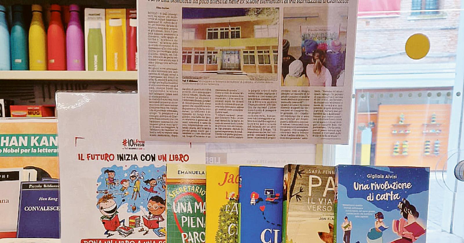 Al Libraccio raccolta libri per la biblioteca di Granzette