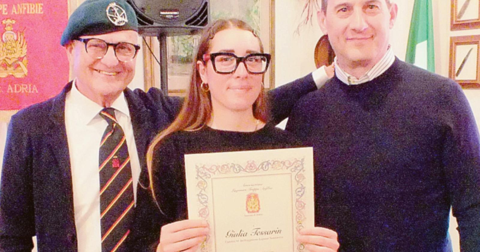Giulia Tessarin, orgoglio lagunare