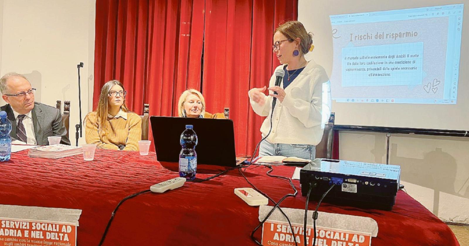 Servizi sociali, la città capofila