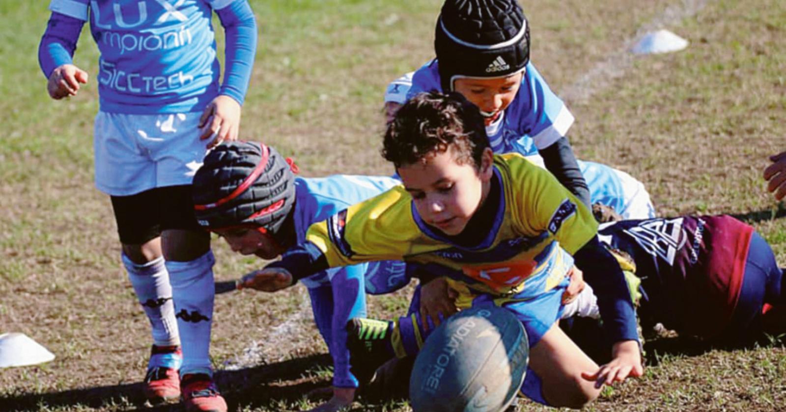 Invasione di baby rugbysti