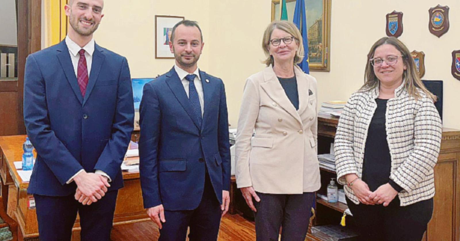 Tre sindaci dal sottosegretario