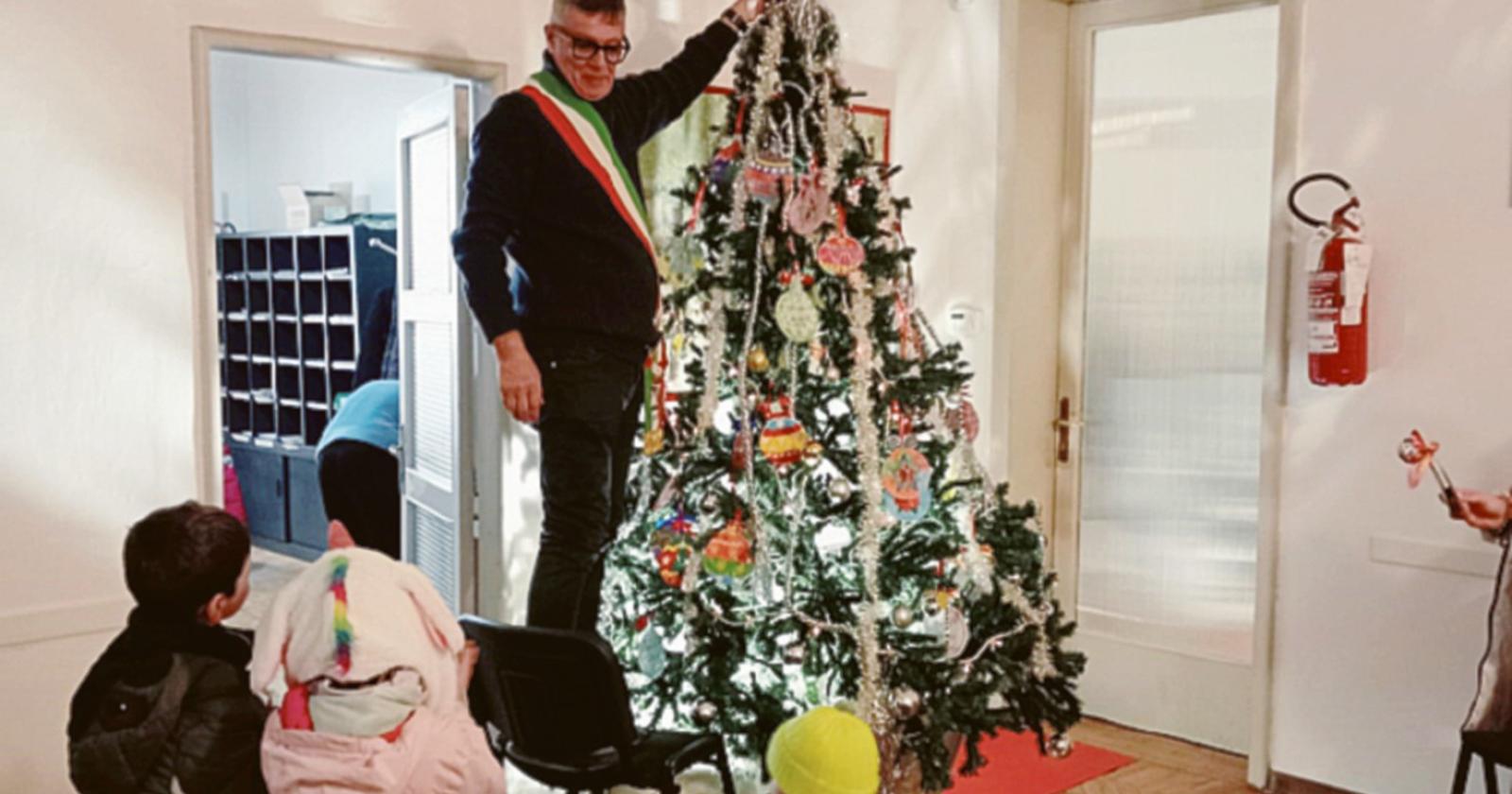 Albero addobbato 