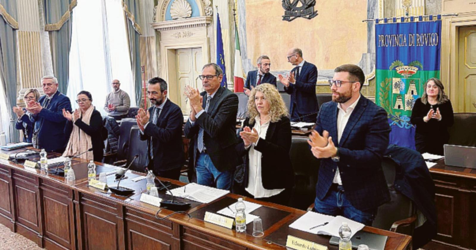 La sala consiliare adesso porta il nome di Matteotti