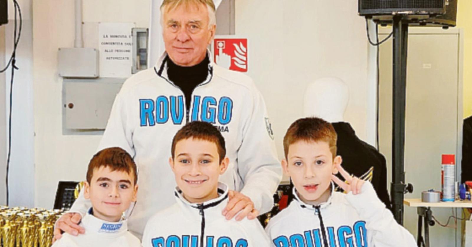 Giovani protagonisti in pedana 