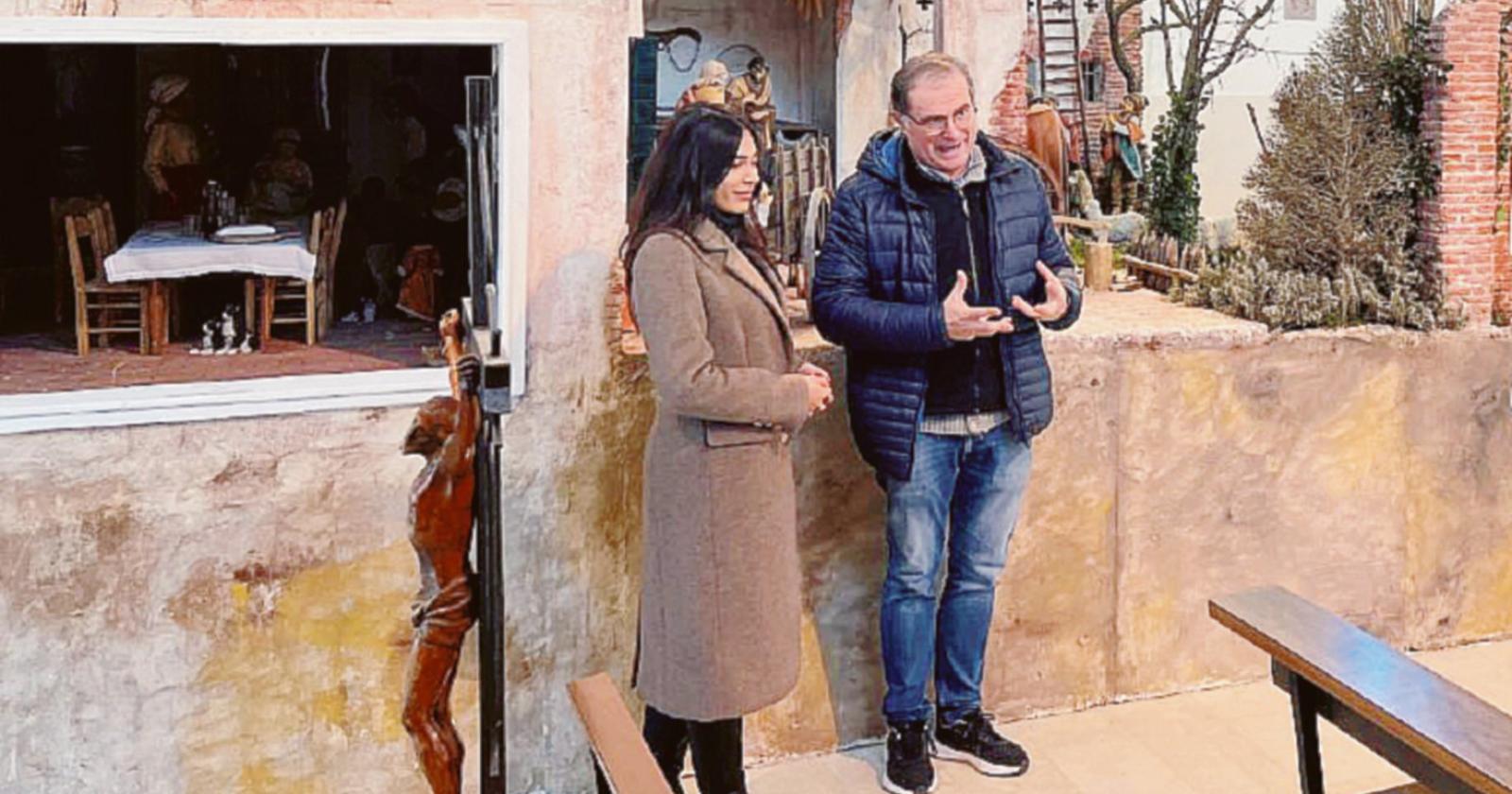 Sorpresa al presepe di Scalon 