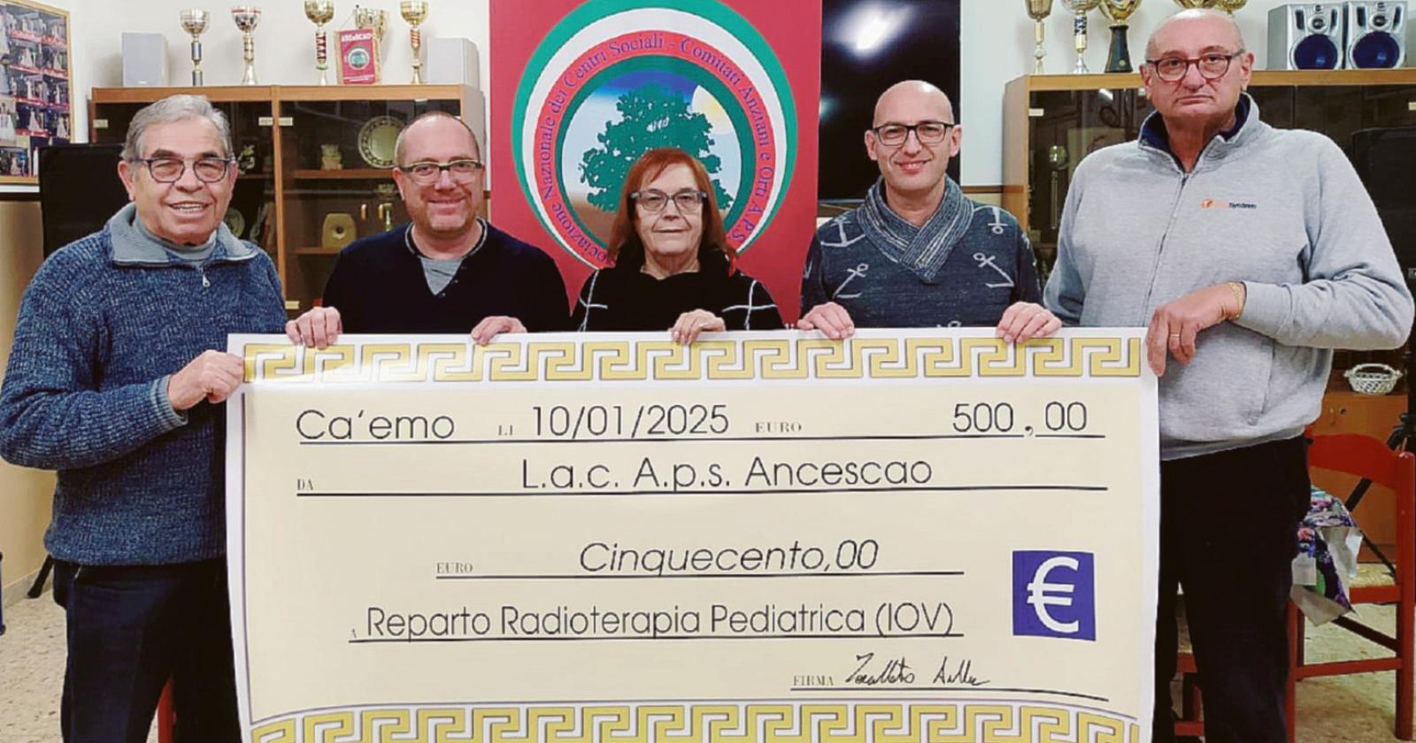 Un sorriso per i bambini dello Iov