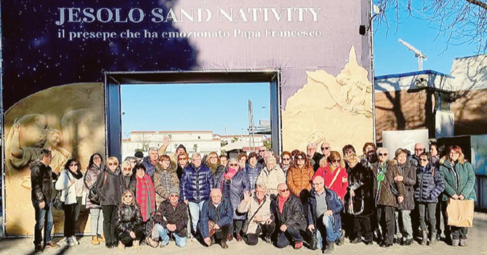 Tra le sculture della Navità