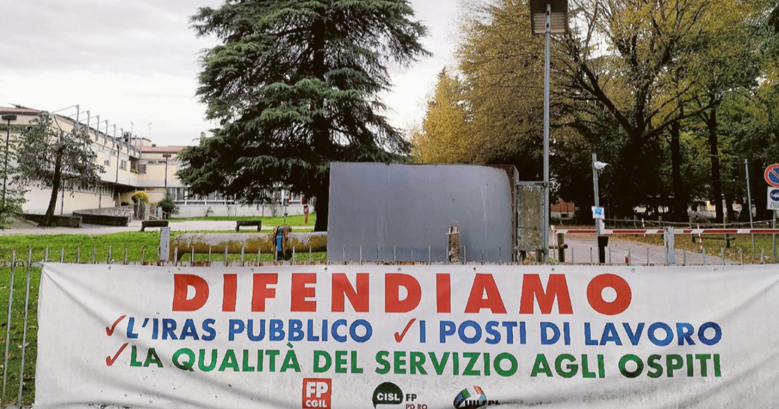 Iras, la privatizzazione è saltata