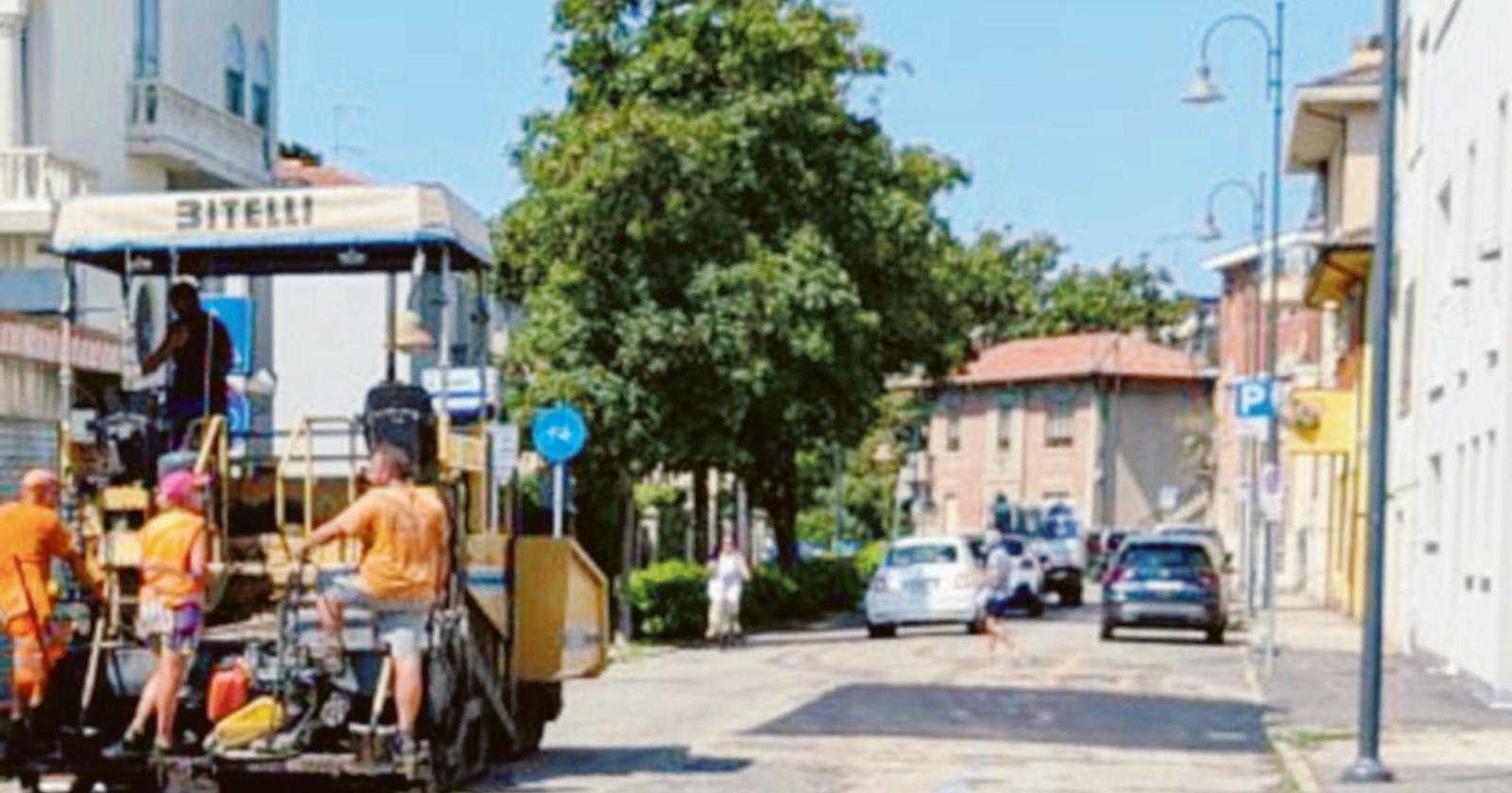 Viale Trieste si fa bello per il Giro
