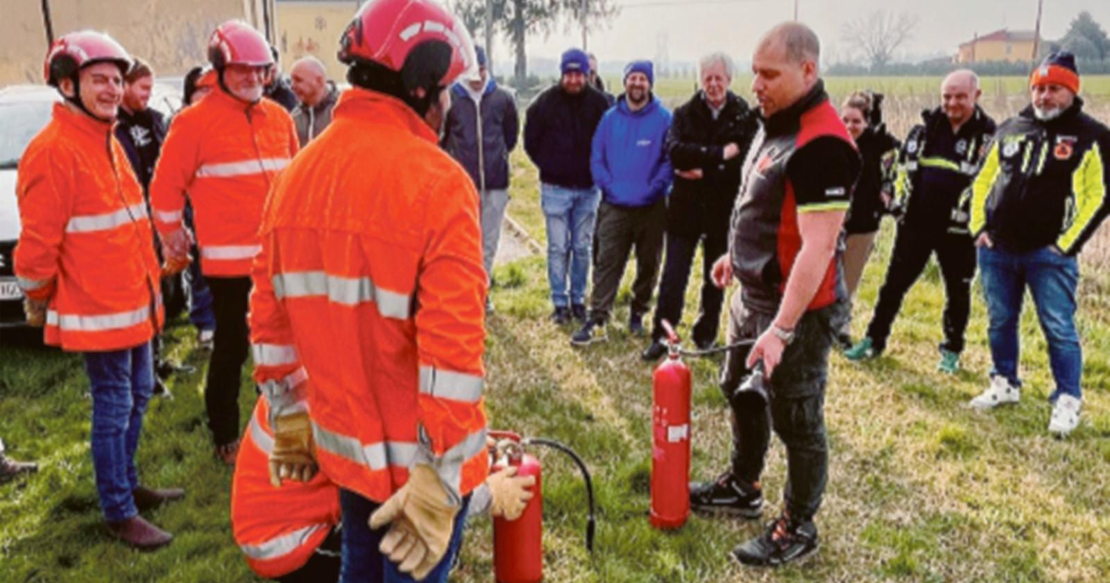 Come domare un incendio