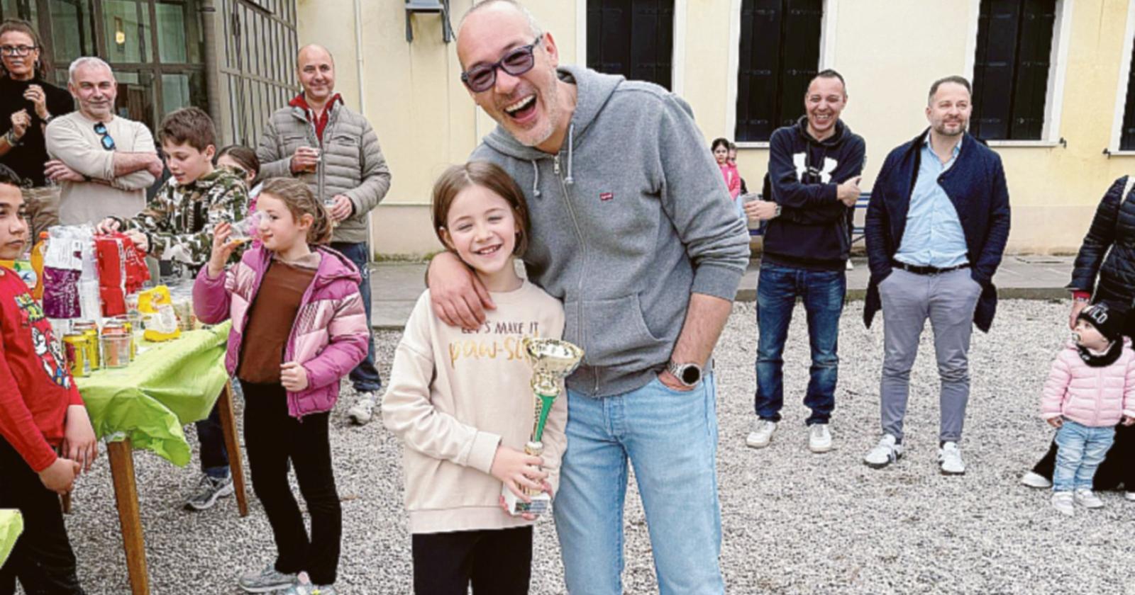 La festa del papà al calcetto