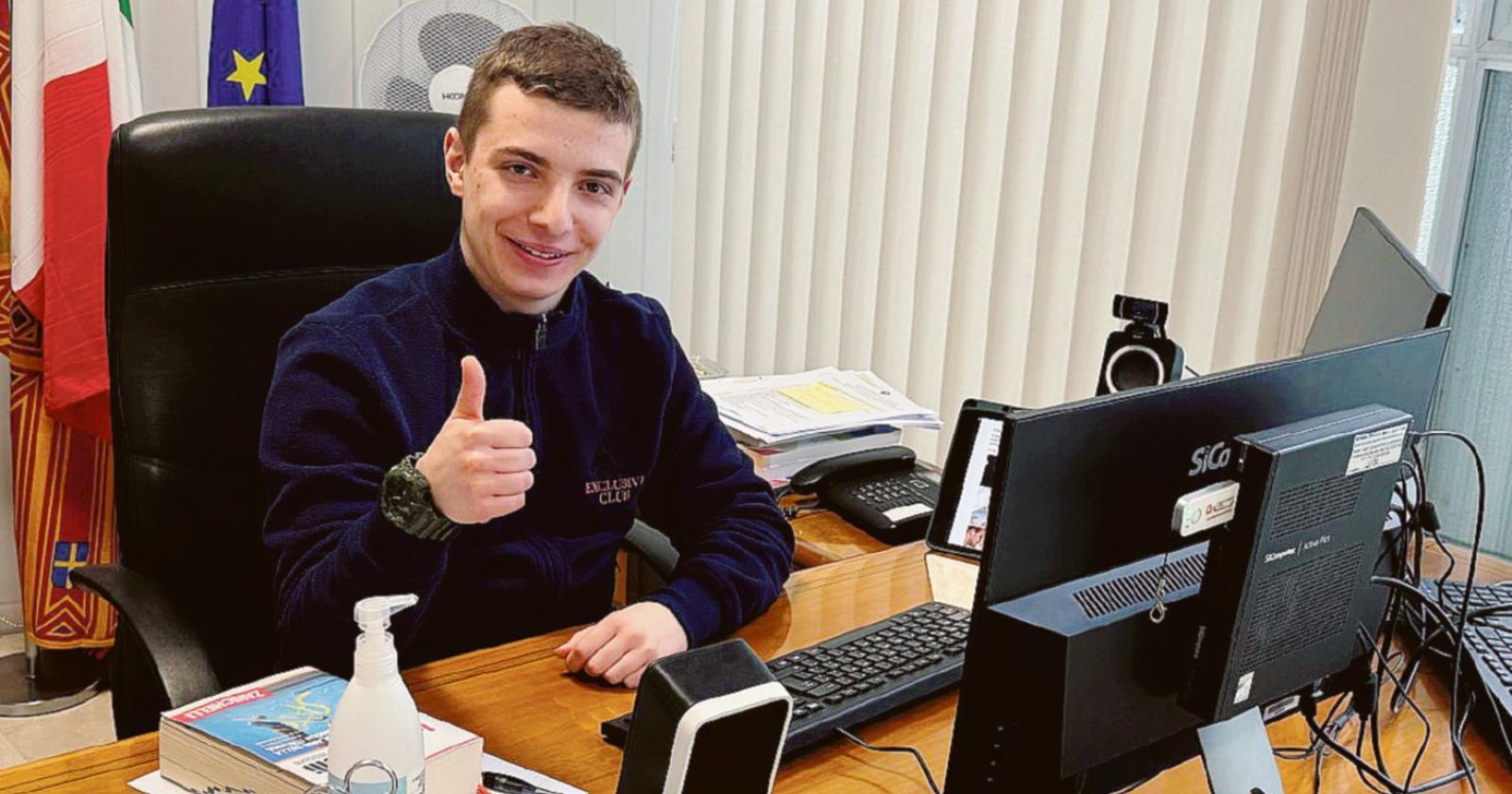Daniele “vola” alle Olimpiadi di italiano