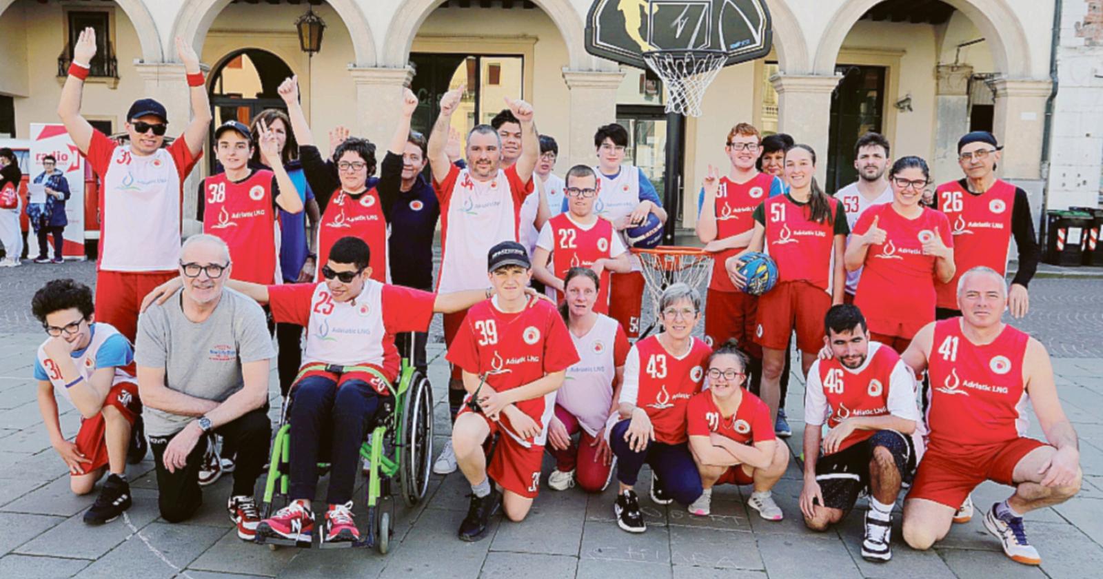 Rhodigium basket: in piazza canestri e inclusività