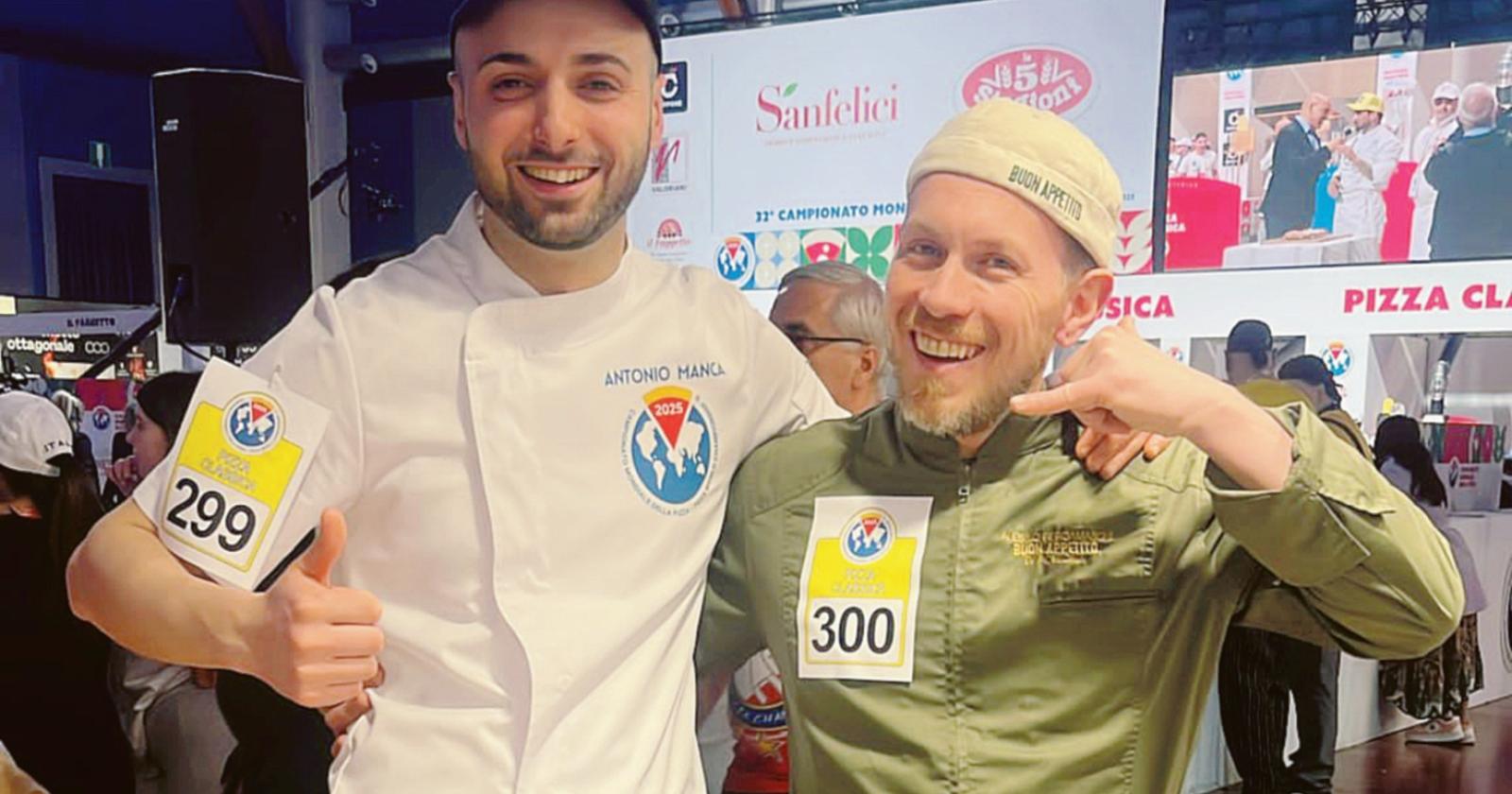 La pizza di Alessio è Mondiale!