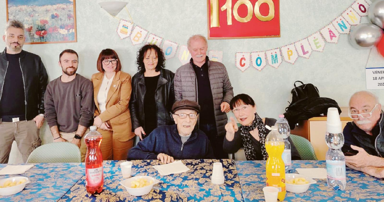 I primi 100 anni di nonno Severino
