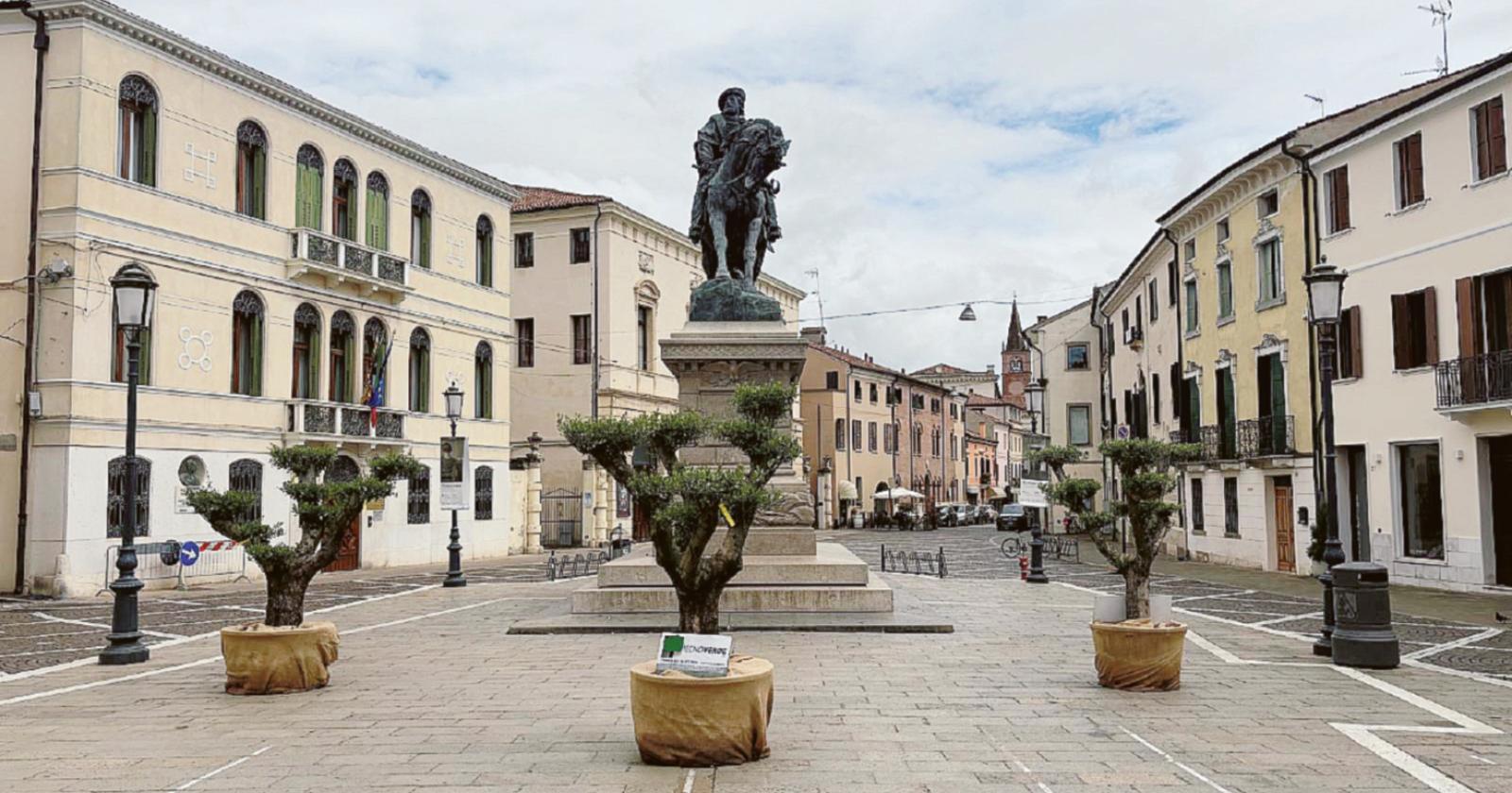 Sulla città soffia aria di primavera