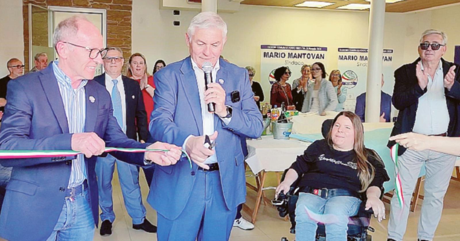 Mario Mantovan inaugura la sede  