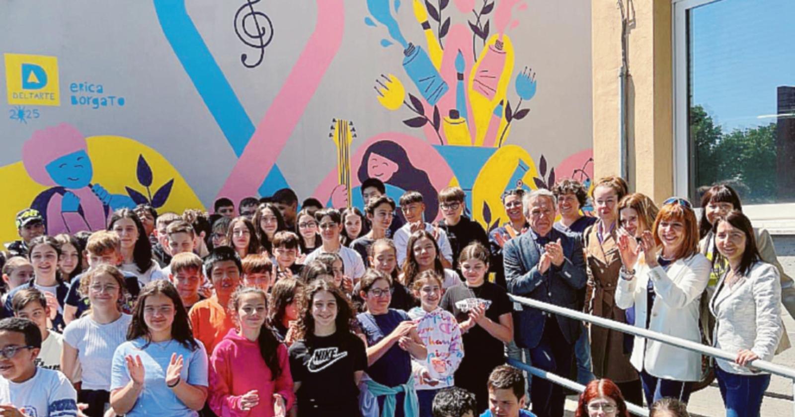 Un murales pieno di idee