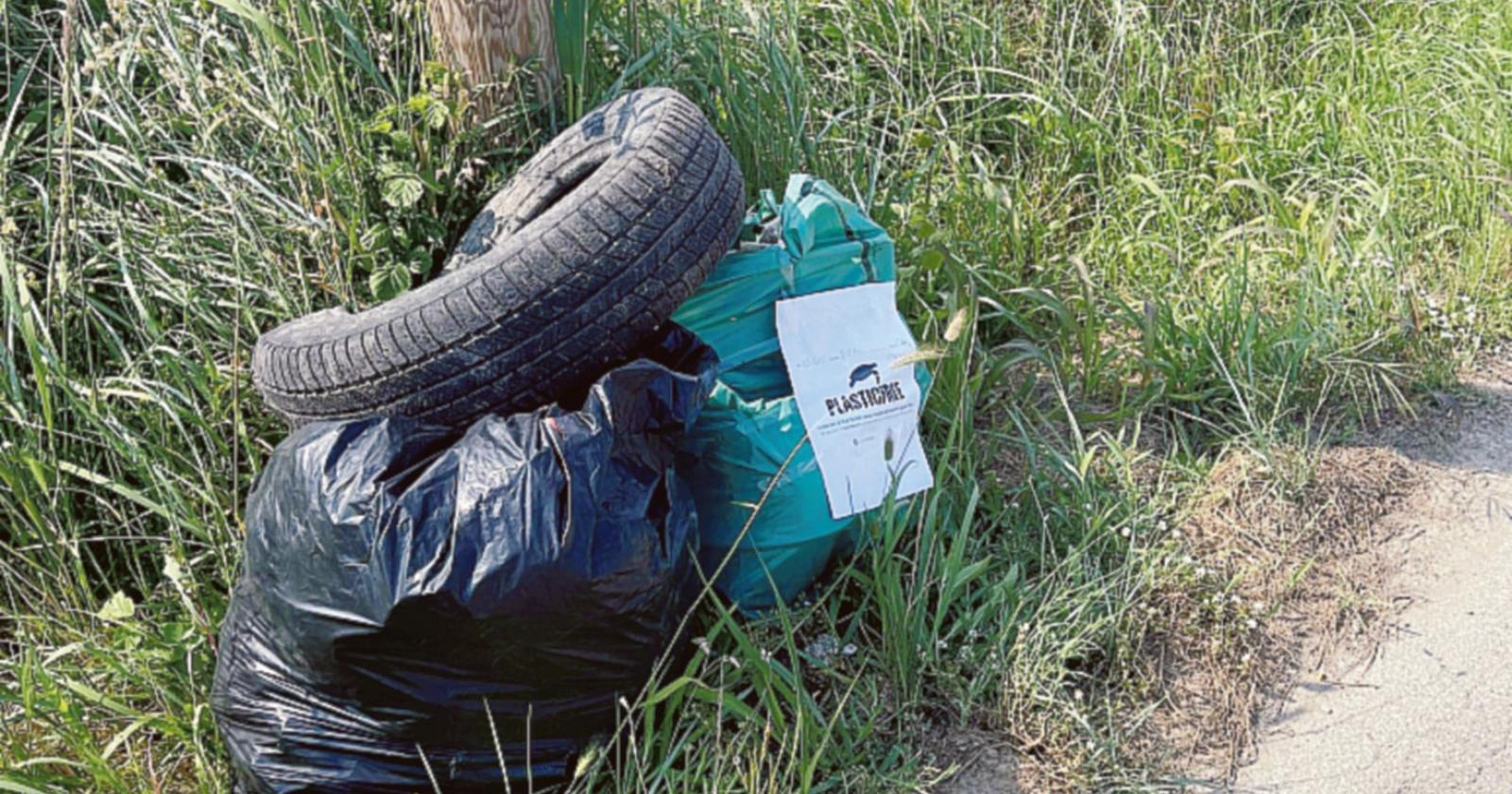 La piaga dei rifiuti abbandonati