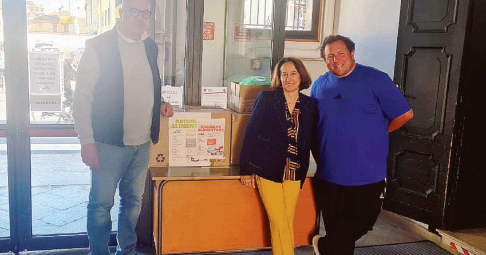 128 chili di cibo per i bisognosi