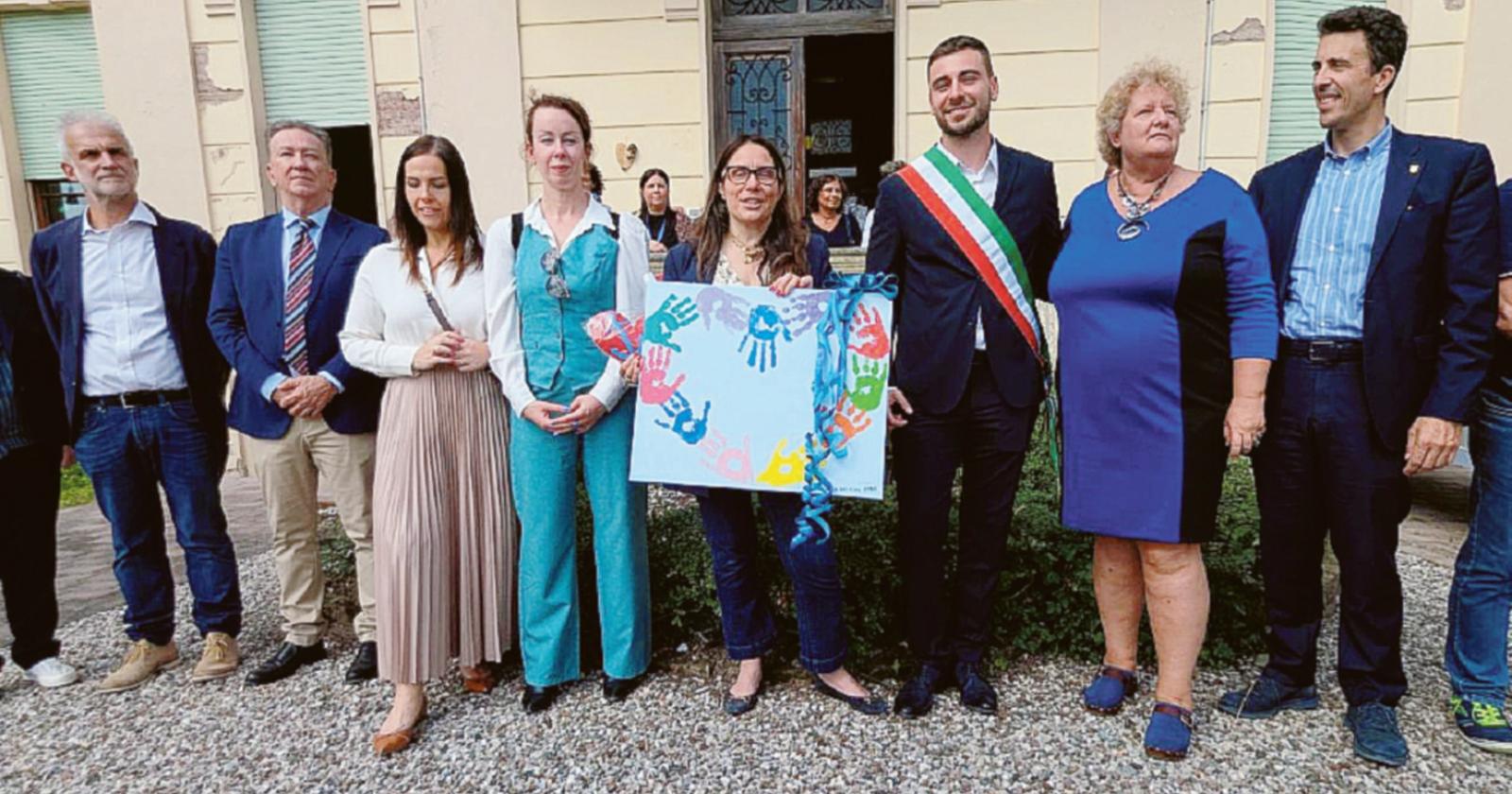 Il ministro Locatelli in visita