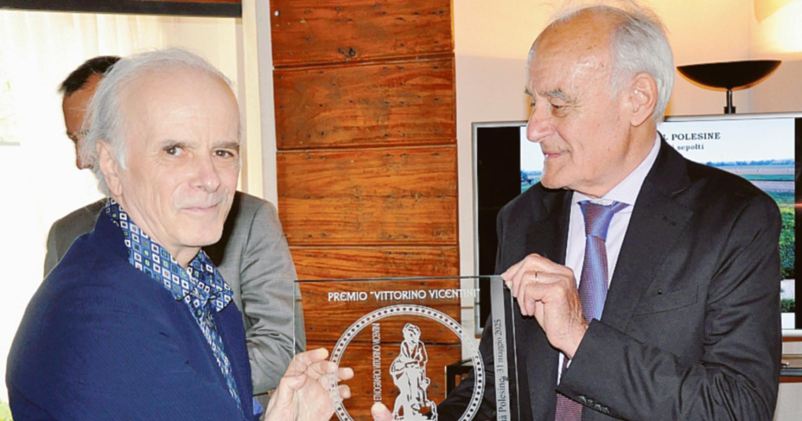 Un premio allo studioso del Polesine