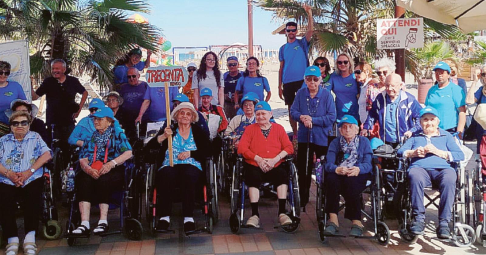 I nonni in gita a Rosolina