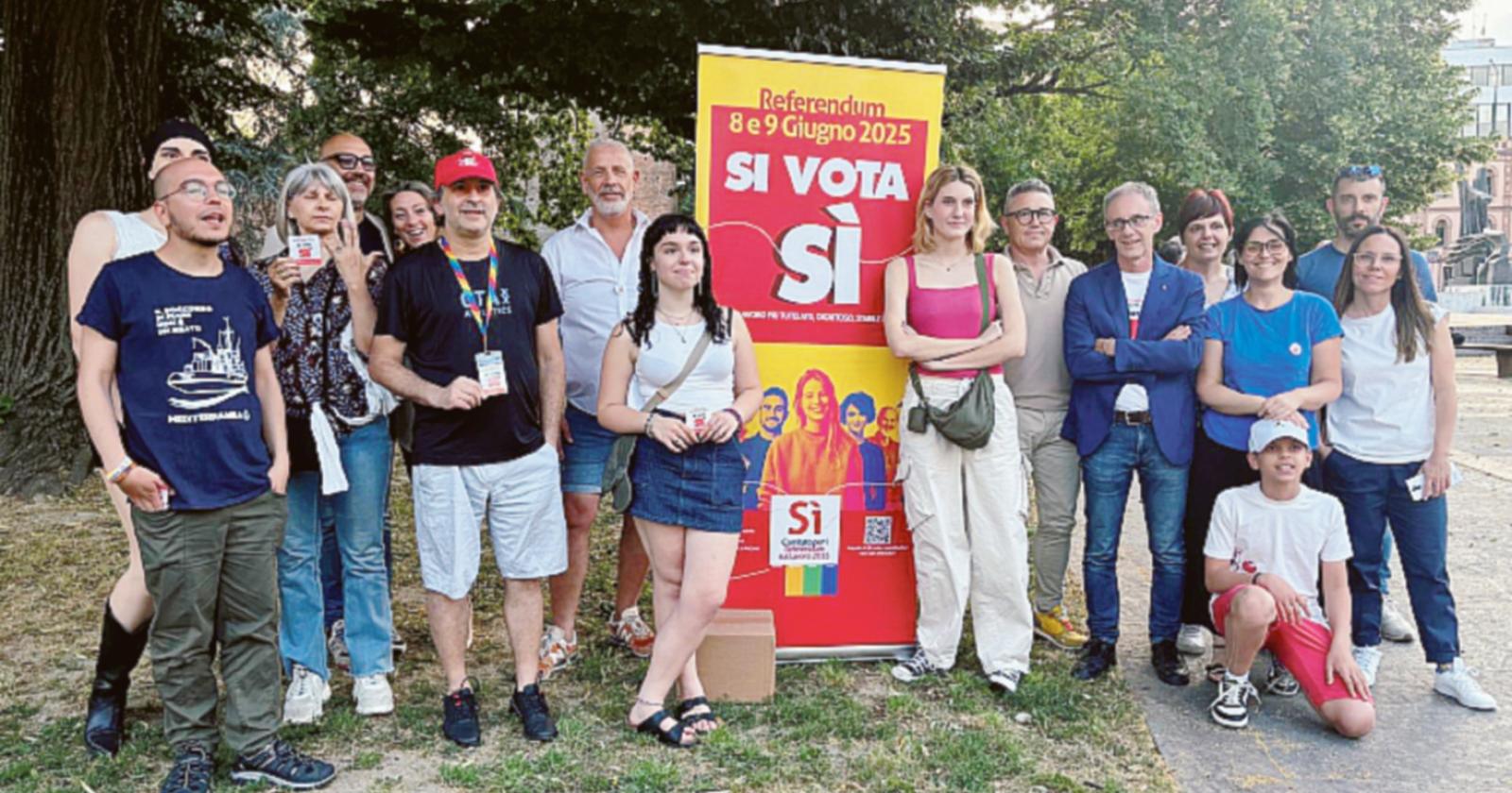 Il Comitato a favore del “sì” chiude la campagna in piazza