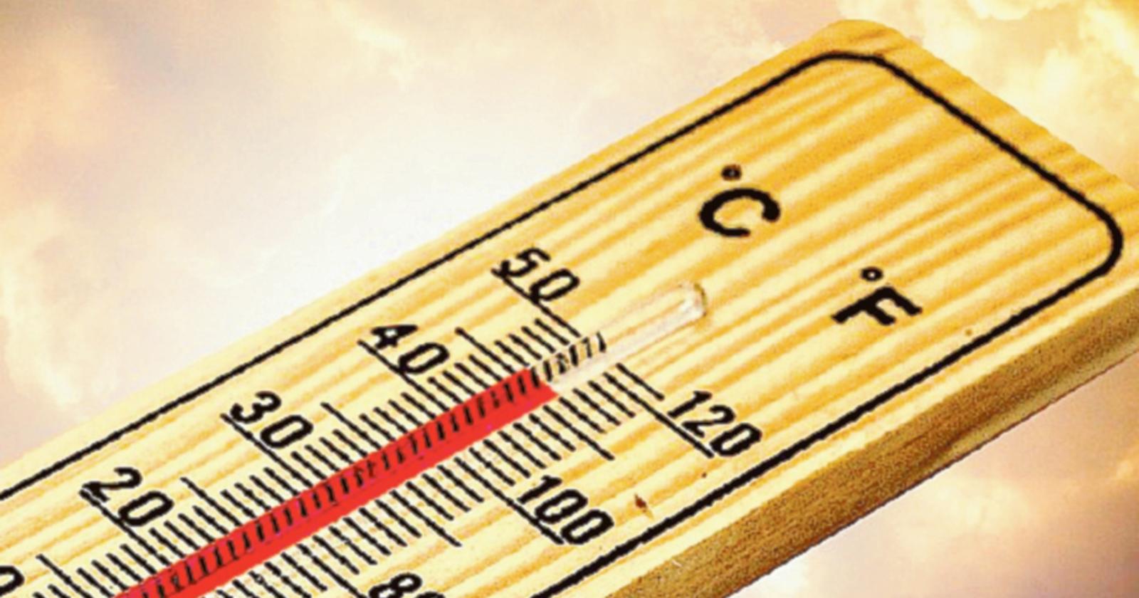 Quasi 35 gradi, ma arriva la pioggia