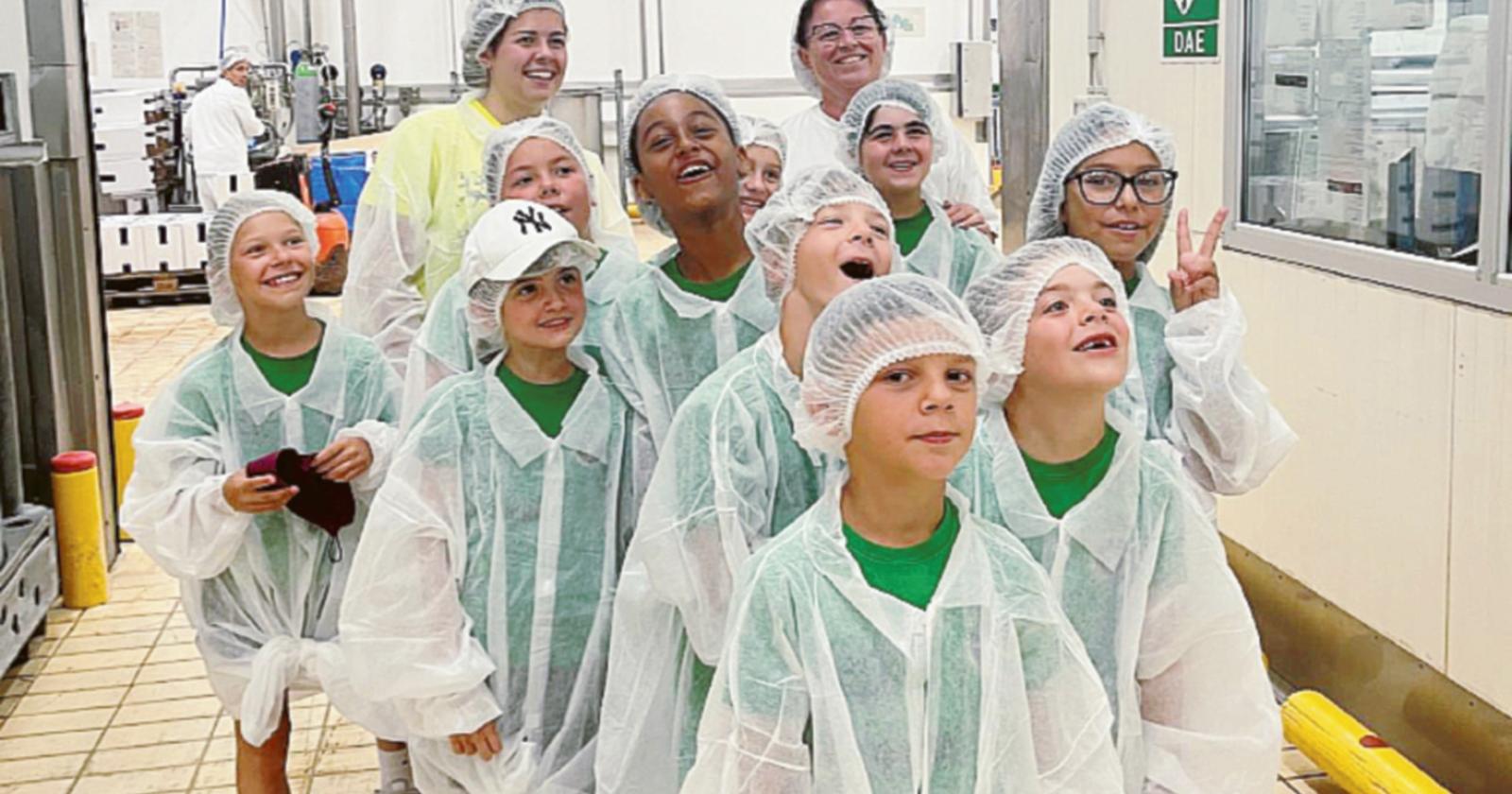 Bambini in visita all’Eurovo
