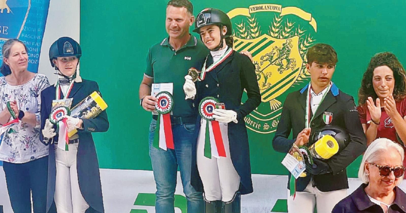 Camilla Maniezzi vola nel dressage