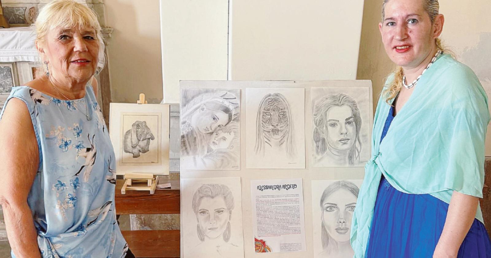 Sette artiste vanno &ldquo;Oltre la tela&rdquo;