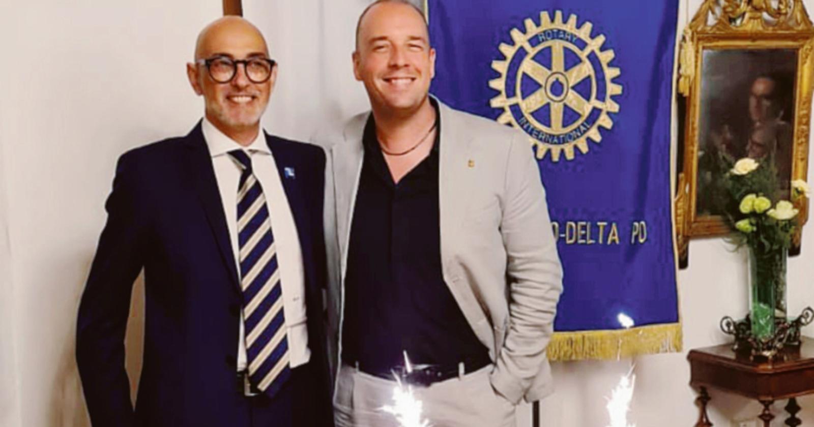 Passaggio di consegne alla guida del Rotary di Porto Viro