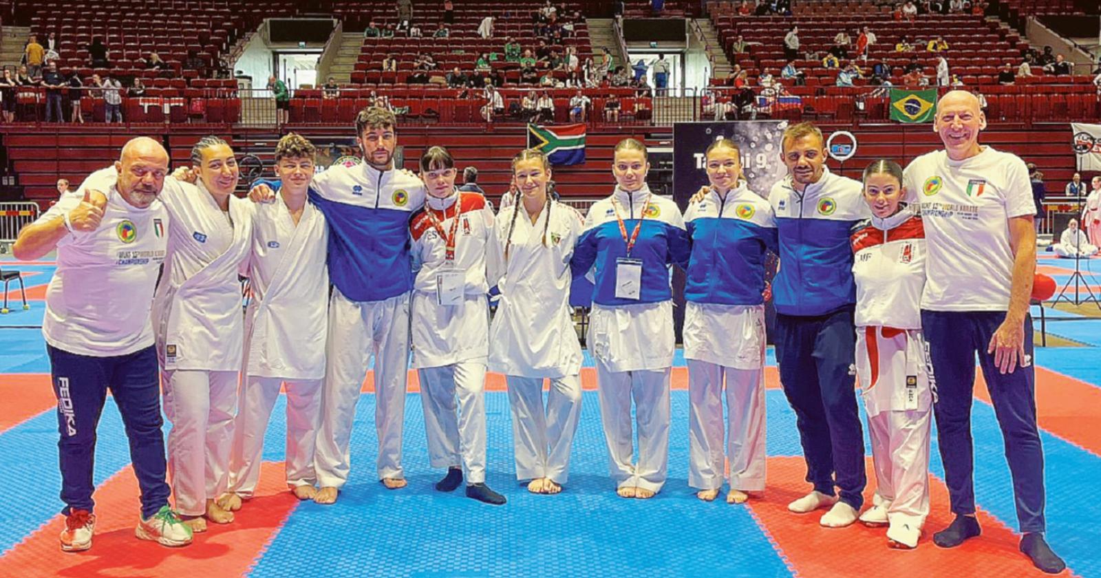 Doppia medaglia ai mondiali